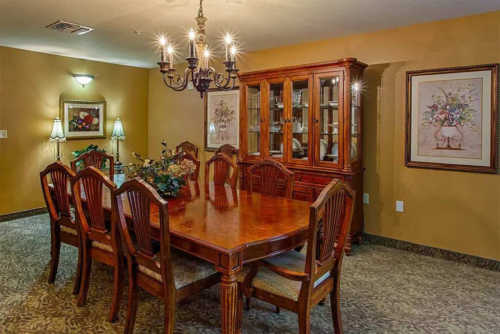 Private dining area at Town East Rehab, Mesquite, TX